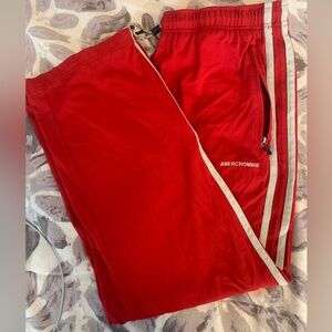 Red XL 90s Abercrombie & Fitch Lounge Pants